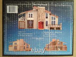 Artply The Highland Wood Dollhouse Kit Model 148 Made in USA