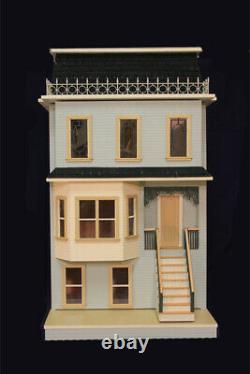 Ashbury 1 Inch Scale Dollhouse Kit By Majestic Mansions