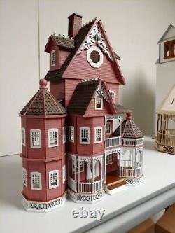 Ashley B milled siding Gothic Victorian Quarter Scale Dollhouse Kit 148