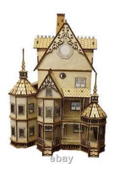 Ashley Gothic Dolls House 148 Quarter 1/4 Inch Scale Laser Cut Flat Pack Kit