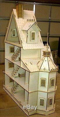 Ashley Gothic Victorian Dollhouse 124 scale Kit