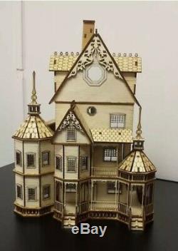 Ashley Gothic Victorian Dollhouse Quarter Inch/ 148 scale Kit