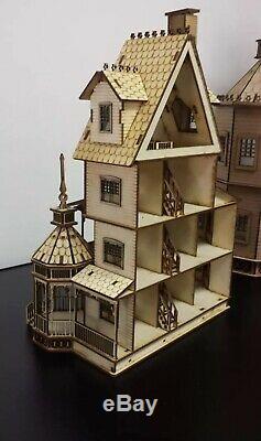 Ashley Gothic Victorian Dollhouse Quarter Inch/ 148 scale Kit