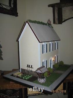 Assembled Colonial Lighted Dollhouse Half Scale From Real Good Toys Kit