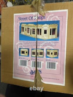BAY WINDOW SHOP KIT - 9992 unfinished wood 1/12 scale dollhouse. New