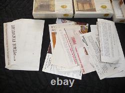 BIG lot of mostly NEW House Of Miniatures Vintage Dollhouse Furniture Kits