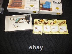 BIG lot of mostly NEW House Of Miniatures Vintage Dollhouse Furniture Kits