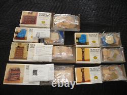 BIG lot of mostly NEW House Of Miniatures Vintage Dollhouse Furniture Kits