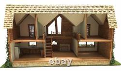 BRAND NEW 1144 SCALE DOLLHOUSE ELIANA'S VACATION HOME COMPLETE KIT with KITCHEN