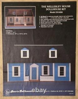 Batrie Dollhouse Wellesley DH-85k Opened Unassembled Dollhouse Kit