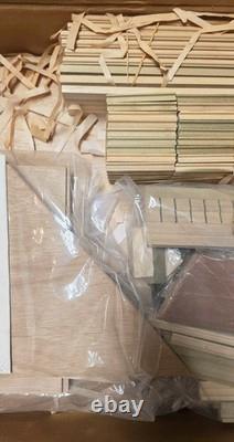 Batrie Dollhouse Wellesley DH-85k Opened Unassembled Dollhouse Kit