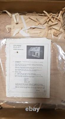 Batrie Dollhouse Wellesley DH-85k Opened Unassembled Dollhouse Kit