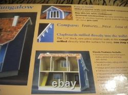 Beachside Bungalow Dollhouse Kit #B1895 by Real Good Toys NIB 112 Scale