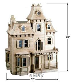 Beacon Hill Dollhouse Kit by Greenleaf Dollhouses