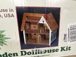 Beautiful Greenleaf Wood Dollhouse Kit The Westville Vintage Unopened