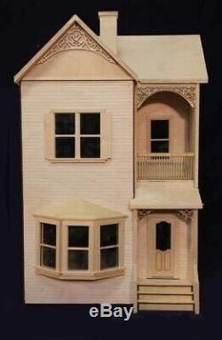 Belmont 1 Inch Scale Dollhouse Kit Laser Cut