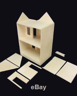 Belmont 1 Inch Scale Dollhouse Kit Laser Cut