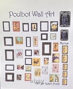 Betterley's Poulbot Restaurant and Furniture Kits 148 HouseParty Souvenir
