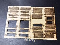 Betterley's Poulbot Restaurant and Furniture Kits 148 HouseParty Souvenir