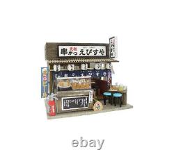 Billy Doll House Miniature Model Kit Handcraft Naniwa Kushi Katsu-Ya DHL Fast