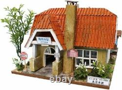 Billy Handmade dollhouse kit Japanese station building Toriimoto Station 8802 JP