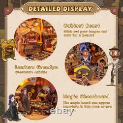 Book Nook DIY Kit Dollhouse Booknook Miniature House Kit for Adults and Teens