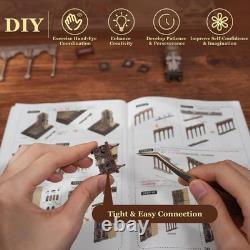 Book Nook Kit Abandoned Gothic Church DIY Miniature Dollhouse for Adults an