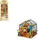 Book Nook Kit Bundle DIY Miniature Dollhouse Kit Craft Model Kits for Adults