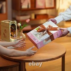 Book Nook Kit Bundle DIY Miniature Dollhouse Kit Craft Model Kits for Adults