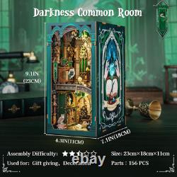 Book Nook Kit DIY Dollhouse Miniature House Kit Booknook for Adults and Teens