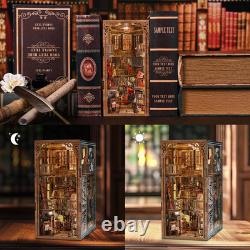 Book Nook Kit, DIY Miniature Dollhouse Booknook Kit, 3D Wooden Puzzle Book Nook Kit, DIY Miniature Dollhouse Booknook Kit, 3D Wooden Puzzle