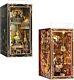 Book Nook Kit DIY Miniature Dollhouse Booknook Kit 3D Wooden Puzzle Bookend