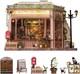 Book Nook Kit DIY Miniature House Diorama Dollhouse Kit, Booknook Tiny House B