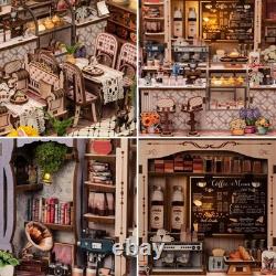 Book Nook Kit DIY Miniature House Diorama Dollhouse Kit, Booknook Tiny House B