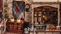 Book Nook Kit DIY Miniature House Diorama Dollhouse Kit, Booknook Tiny House B