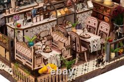 Book Nook Kit DIY Miniature House Diorama Dollhouse Kit, Booknook Tiny House B