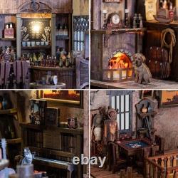 Book Nook Kit DIY Miniature House & Dollhouse Alley Model Kit, Puzzle Books