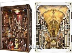 Book Nook Kit DIY Miniature House Kit for Adults Teens and Beginners Dollhouse