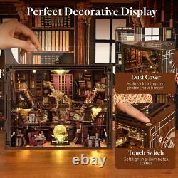 Book Nook Kit DIY Miniature House Kit for Adults Teens and Beginners Dollhouse