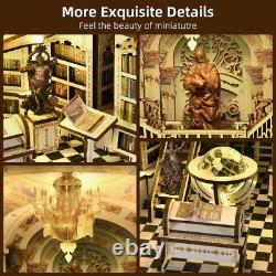 Book Nook Kit DIY Miniature House Kit for Adults Teens and Beginners Dollhouse