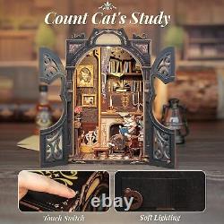 Book Nook Kit DIY Miniature House Magic Dollhouse Kit for Adults Teens