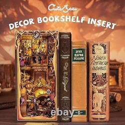 Book Nook Kit DIY Miniature House Magic Dollhouse Kit for Adults Teens