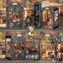 Book Nook Kit DIY Miniature House Magic Dollhouse Kit for Adults Teens