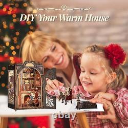 Book Nook Kit DIY Miniature House Magic Dollhouse Kit for Adults Teens