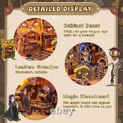 Book Nook Kit DIY Miniature House Magic Dollhouse Kit for Adults Teens
