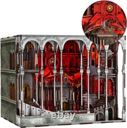 Book Nook Kits for Adults Book Nook Kit Bookshelf Decor DIY Miniature House Ki