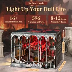 Book Nook Kits for Adults Book Nook Kit Bookshelf Decor DIY Miniature House Ki