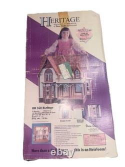 Brand New Heritage Hr 560 Victorian Mansion Dollhouse Dura-craft Vintage 1991