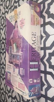 Brand New Heritage Hr 560 Victorian Mansion Dollhouse Dura-craft Vintage 1991