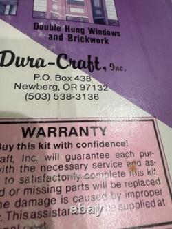 Brand New Heritage Hr 560 Victorian Mansion Dollhouse Dura-craft Vintage 1991